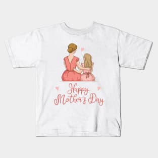Happy Mothers Day | Mothers Day | Cheer Mom Kids T-Shirt